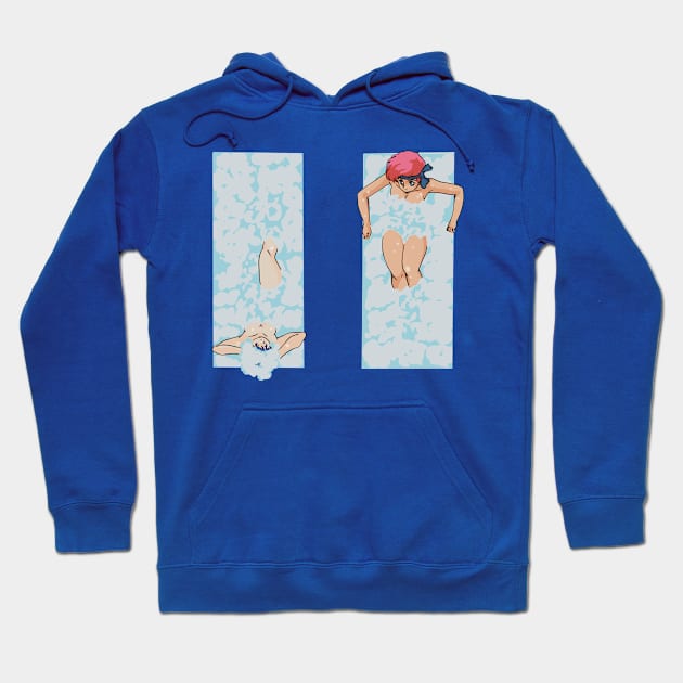 Oldskool Lovely Angels Bath Time Hoodie by Wayback Oldskool